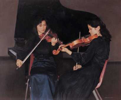 陈衍宁 1992年 和弦—小提琴二重奏